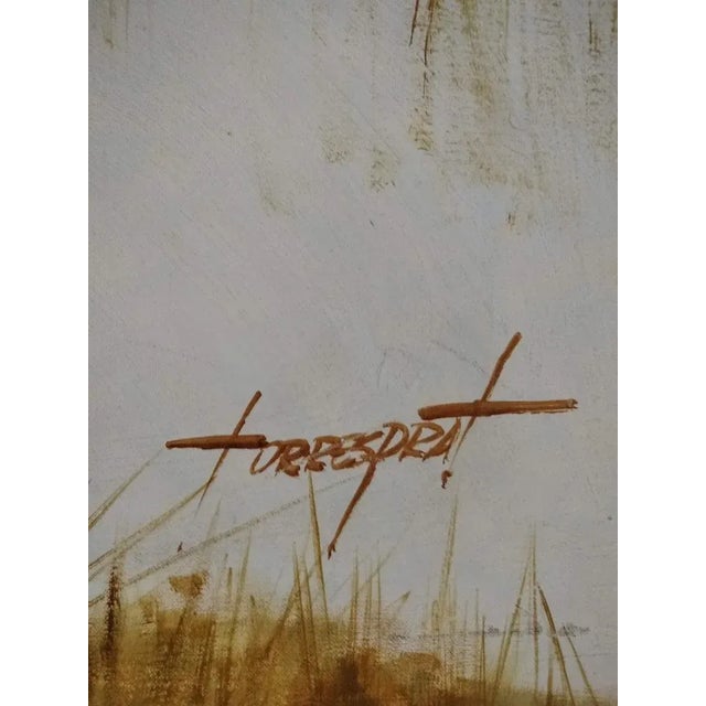 1990s Enric Torres Prat, Landscape, 1995, Oil on Canvas For Sale - Image 5 of 6