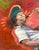 The piece began with a simple desire to paint a man playing a saxophone. As the image developed, personal references found...