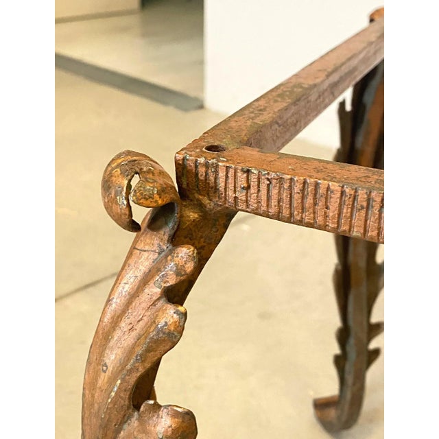 Metal Coffee Table from Cristal Art, 1950s For Sale - Image 7 of 10