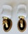 1950s French Neoclassical Brass Horse Sconces Opaline Shades by Maison Lancel For Sale - Image 15 of 15