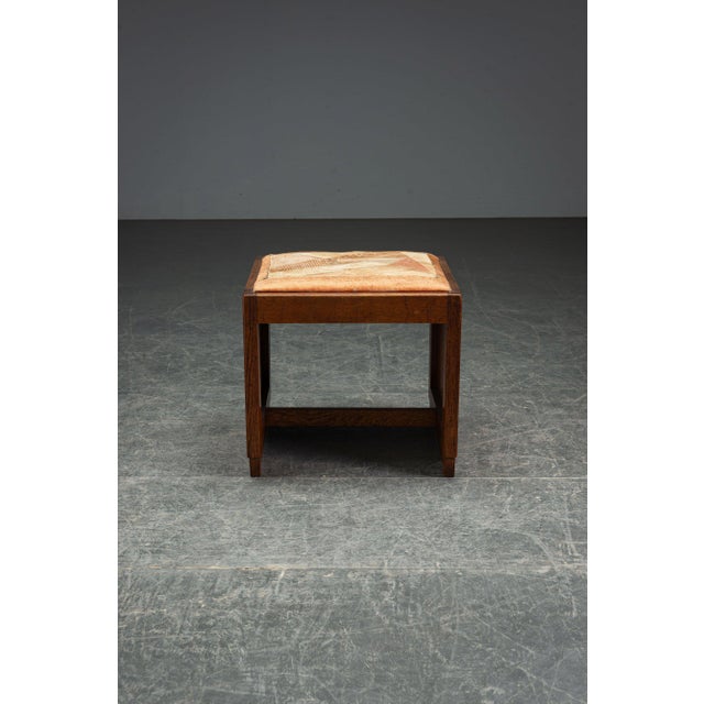 Vintage Art Deco Stool, 1930s For Sale - Image 3 of 12