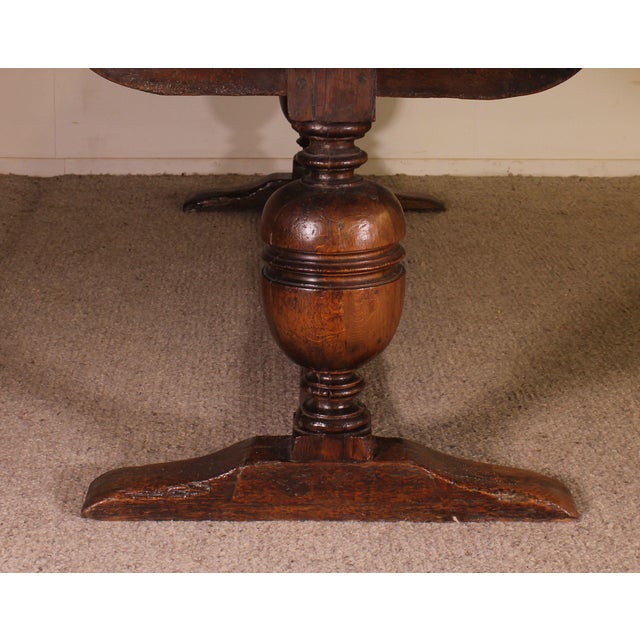 Antique Renaissance Monastery Table, 1600s For Sale - Image 9 of 15