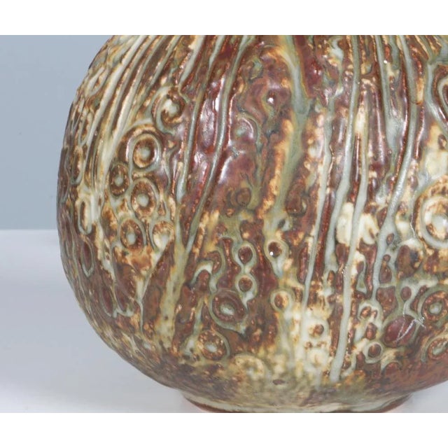 Table Lamp in Glazed Ceramic by Jørgen Mogensen, 1970s For Sale - Image 4 of 7