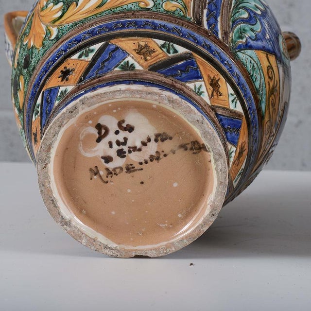 Vases from Deruta, Mid-20th Century, Set of 2 For Sale - Image 18 of 18