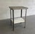 Industrial Late 19th Century Industrial Brushed Steel Apothecary Prep Table For Sale - Image 3 of 7