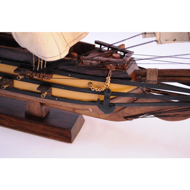 Large Model of the Fragata Espanola Ano 1780 Spanish War