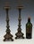 French Painted Wood Altar Candlesticks, 1780, Set of 2 For Sale - Image 3 of 13