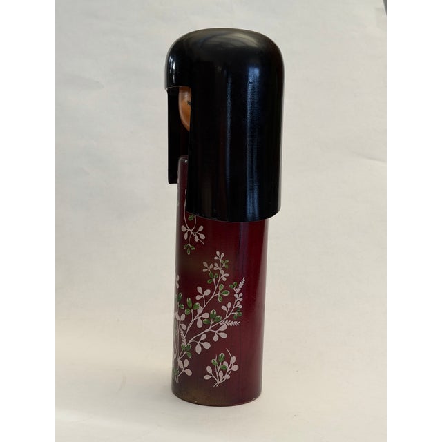 Vintage Wooden Sosaku Kokeshi Doll by Seifu Gono For Sale - Image 4 of 11