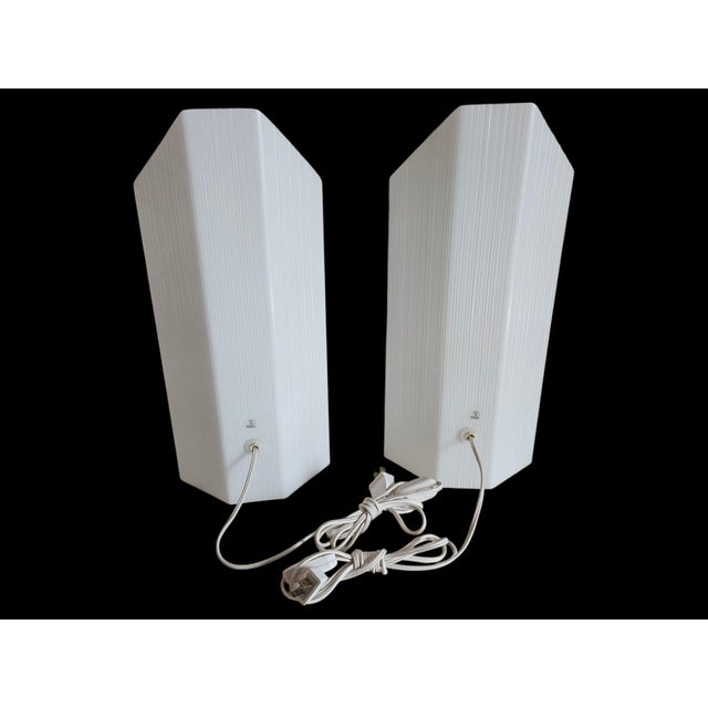 Murano Pair of Mid-Century Modern Murano Vetri Lamps For Sale - Image 4 of 9