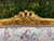 1980s French Louis XVI Gold Beech Beige Settee For Sale - Image 9 of 13