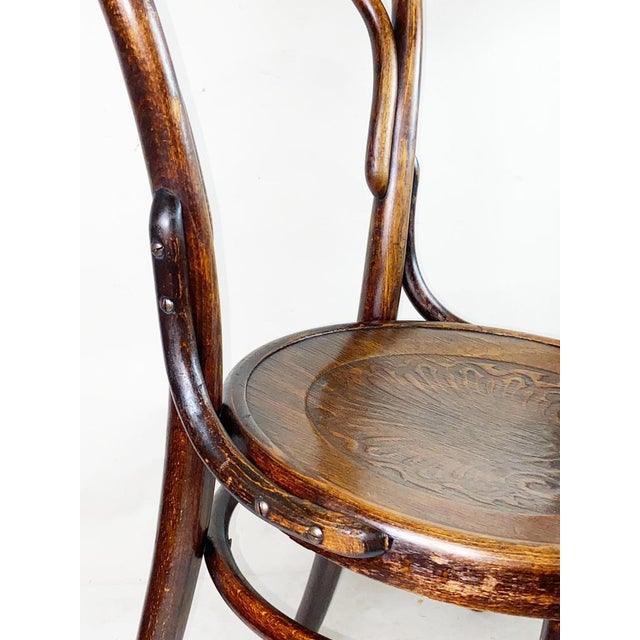 1900 - 1909 Nr.14 Chairs from Thonet, 1900s, Set of 2 For Sale - Image 5 of 9