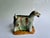 Mid-Century Modern 1950's Wire Hair Fox Terrier Dog Ceramic Vase, Planter For Sale - Image 3 of 17