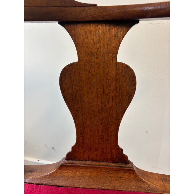 Mid 18th Century Queen Anne Walnut Corner Chair, Circa 1740. For Sale - Image 5 of 13