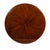Art Deco Pair of French Art Deco Style Round Mahogany Side Tables With Lower Shelves For Sale - Image 3 of 5