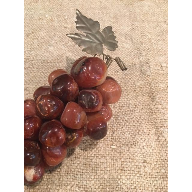Mid 20th Century Red Agate Grape Cluster For Sale In Dallas - Image 6 of 8