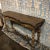 1960s Italian Hand Carved Wooden Console Table For Sale - Image 12 of 12