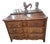 Vintage French Provincial Bombe Commode With Ornate Brass Hardware For Sale