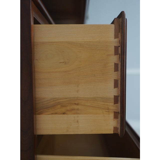 Harden Furniture Harden Cherry Triple Stack Chippendale High Chest For Sale - Image 4 of 16