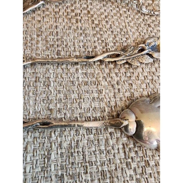 1940s 1940s European Silver Petite Serving Pieces For Sale - Image 5 of 9