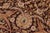 Shabby Chic 1990's Pak-Persian Brown/Tan Wool Rug - 9'0'' X 12'2'' For Sale In New York - Image 6 of 9