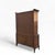 Brown Late 20th Century Queen Anne Style Wood and Glass China Hutch Cabinet For Sale - Image 8 of 16