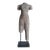 Reclaimed Khmer Torso Sculpture, Hand-Carved Sandstone, Thailand, 1930 From the Collection of Vicente Wolf For Sale