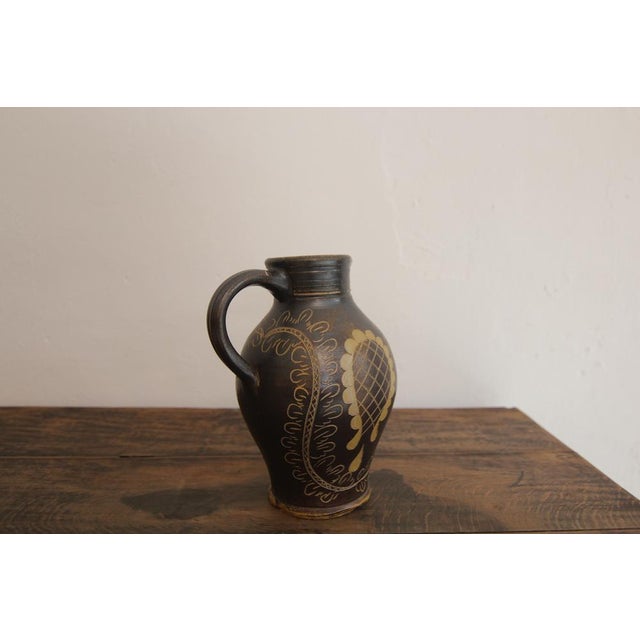 Vintage German Stoneware Jug Vase, 1920s For Sale - Image 9 of 14
