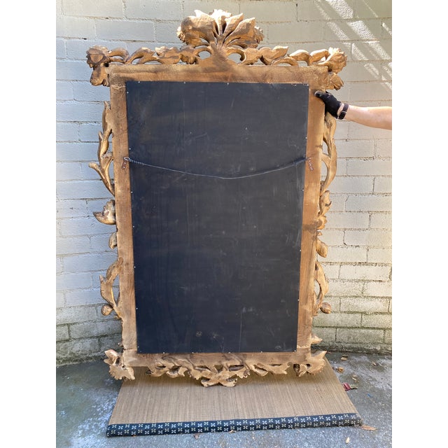 Vintage Italian Sunflower Mirror For Sale - Image 4 of 16