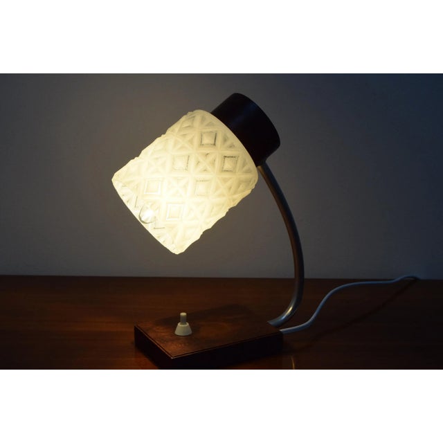 Wood Mid-Century Table Lamp, 1960s For Sale - Image 7 of 11