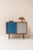 Unique French cabinet from the 1950s, defined by a beautiful balance between functionality and playful design. The warm...