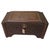Brown Art Deco Carved Dark Camphor Wood Chest, 1920 For Sale - Image 8 of 8
