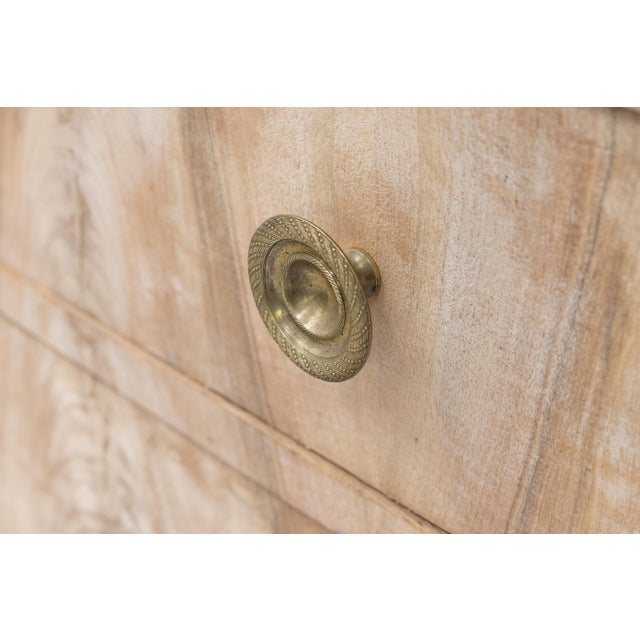 Walnut Commode with Marble Top, 1880 For Sale - Image 9 of 12