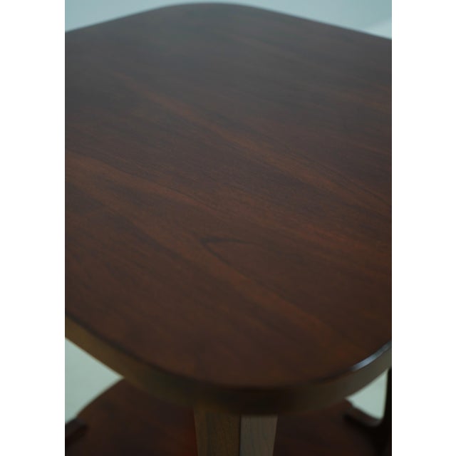 2000 - 2009 Stickley Charles Limbert Design Cherry Pagoda Table For Sale - Image 5 of 12