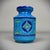 Ceramic Vase in Blue Rimini Liberty by Aldo Londi for Bitossi, 1957s For Sale - Image 10 of 12