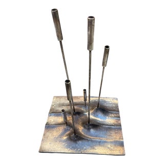 Christofle Silverplate Candelabra, France 1950s For Sale