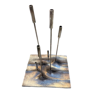 Christofle Silverplate Candelabra, France 1950s