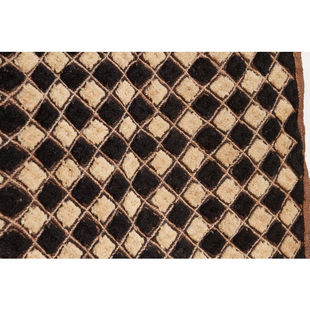 Labyrinth African Kuba Cloth Panel For Sale - Image 4 of 7