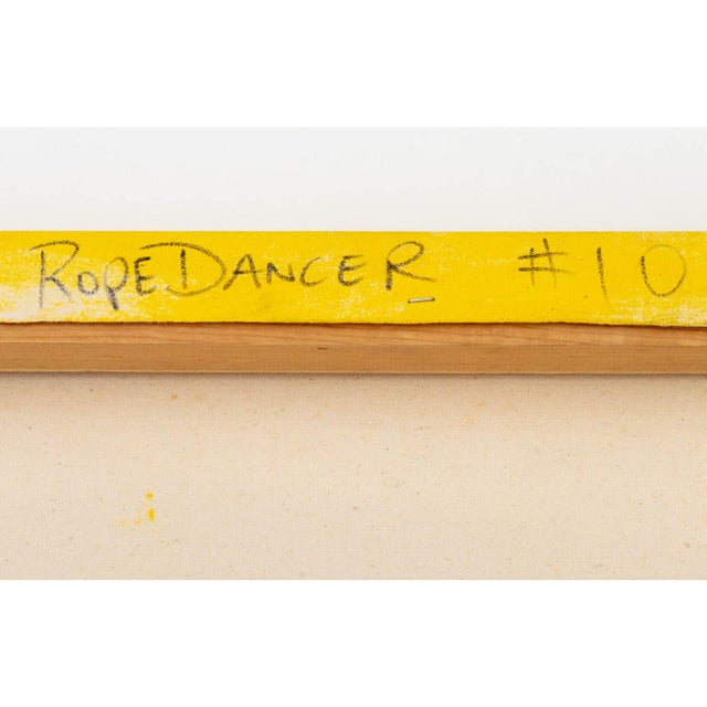Jack Roth "Rope Dancer #10" Acrylic on Canvas, '80 For Sale - Image 11 of 13