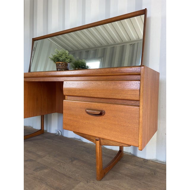 Mid-Century Modern Teak Dressing Table with Mirror by William Lawrence, 1960s For Sale - Image 18 of 18