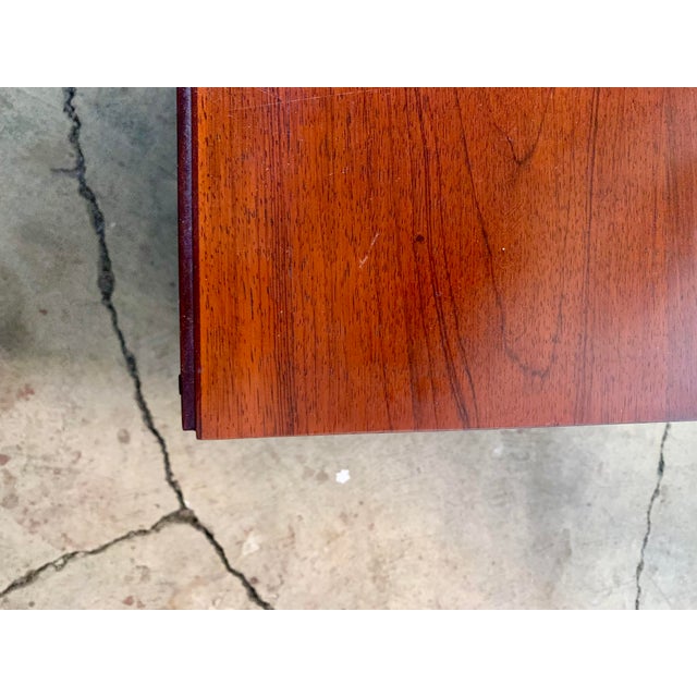 1960s Philip Rosewood Entertainment Cabinet With Tambour Doors For Sale - Image 10 of 11