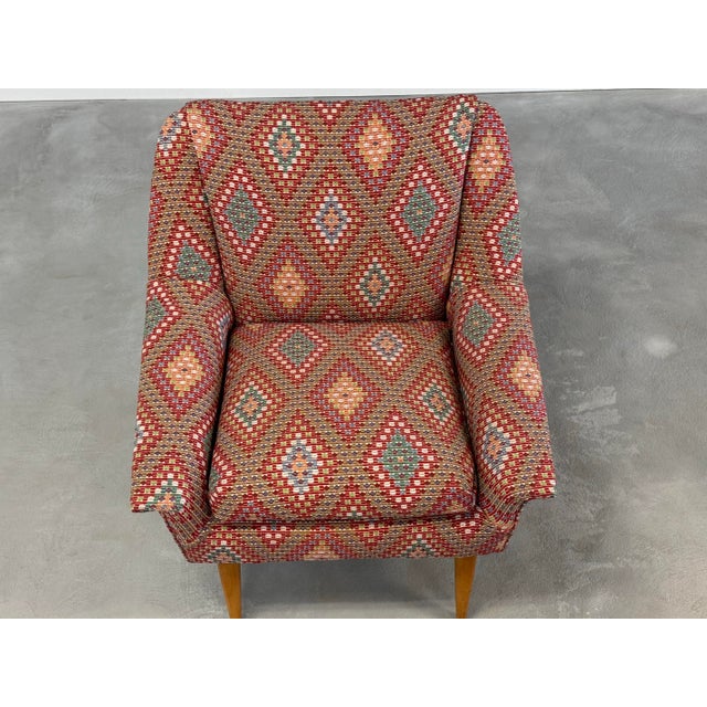 1960s Maple Mid Century Modern Lounge Chair For Sale In Boston - Image 6 of 8
