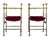 Spanish Bronze & Wrought Iron Savonarola Chairs a Pair For Sale - Image 12 of 15