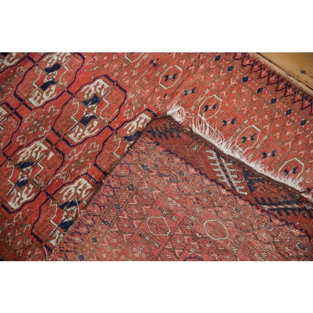 Vintage Belouch Rug - 3'6" X 5'5" For Sale - Image 11 of 12