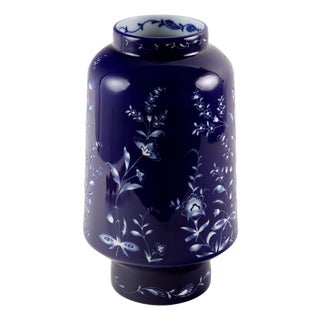 Vintage Porcelain Vista Alegre Vase attributed to Mendel Heit For Sale