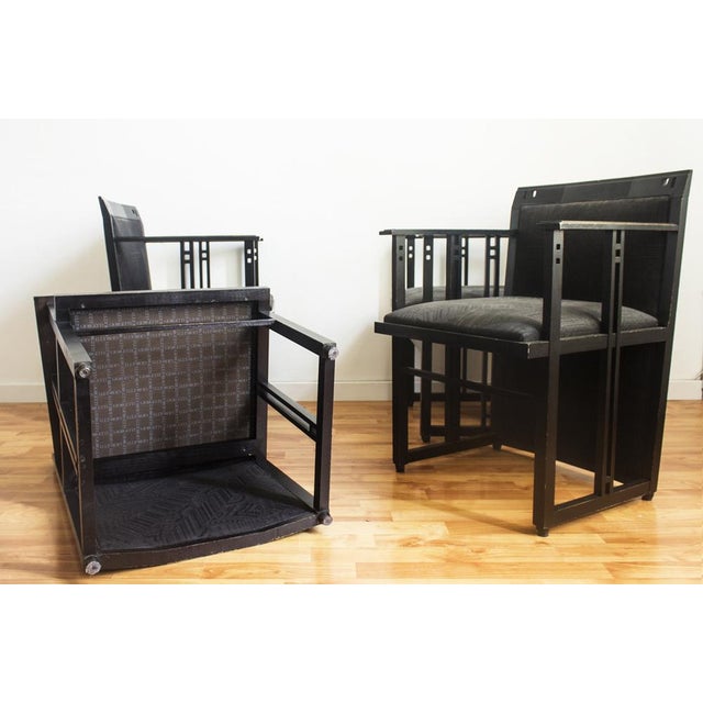 Galaxy Chairs by Umberto Asnago for Giorgetti, Set of 4 For Sale - Image 9 of 11