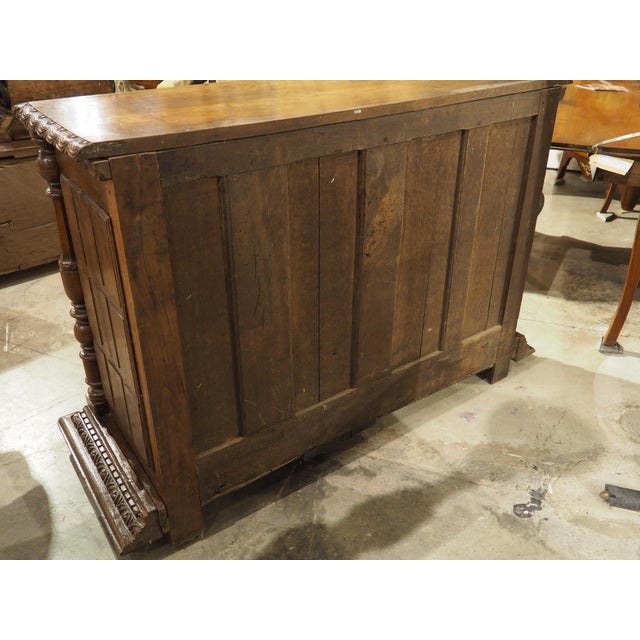 18th Century 18th Century French Oak Hunt Buffet With Game Bird and Fish Panels For Sale - Image 5 of 18