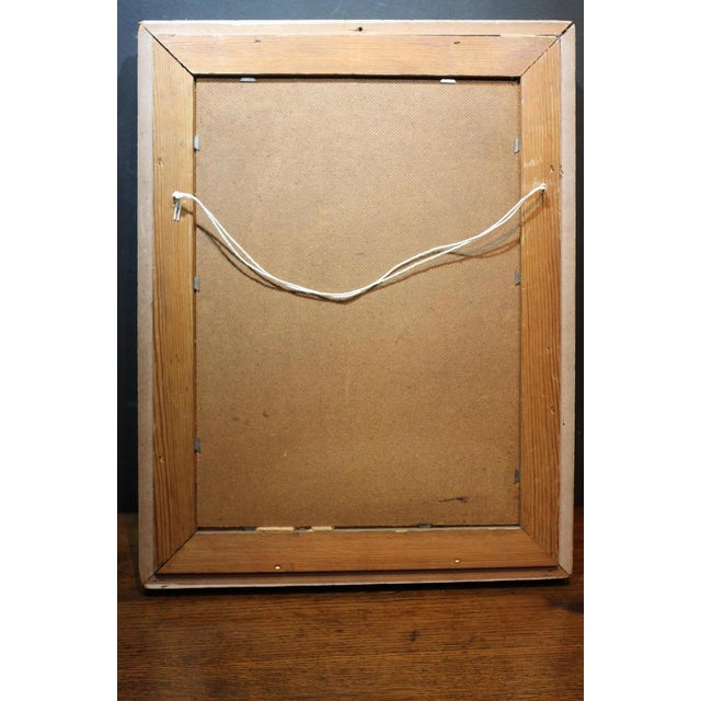 Bueno, Portrait of a Melancholy Girl, 1960s, Oil For Sale - Image 7 of 11