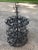 1950s Spanish Ornate Cast Iron Three Tier Stand For Sale - Image 10 of 10