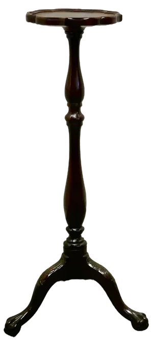 Mahogany Torchere or Lamp Stand, 1890s