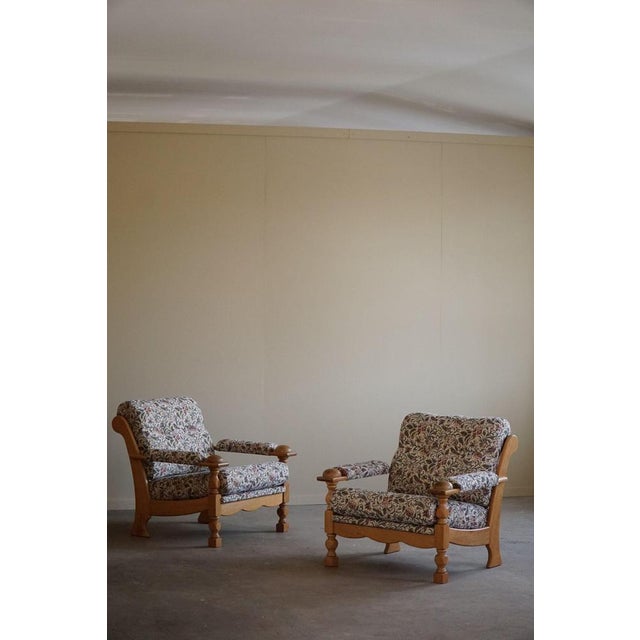 Set of Mid-Century Modern Danish Lounge Chairs attributed to Henning Kjærnulf, 1960s For Sale - Image 4 of 18